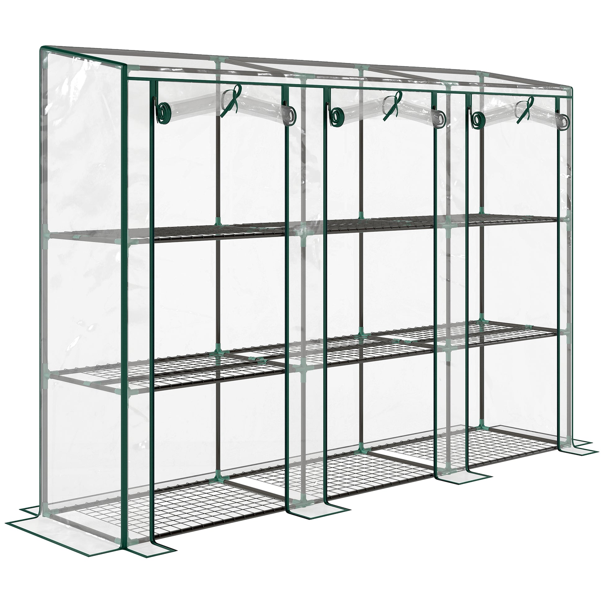 46 x 215cm Nine-Shelf Greenhouse
