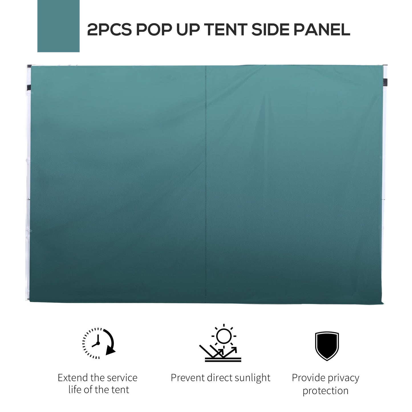 3 Meters Gazebo Replaceable Exchangeable Side Panel Wall Panels