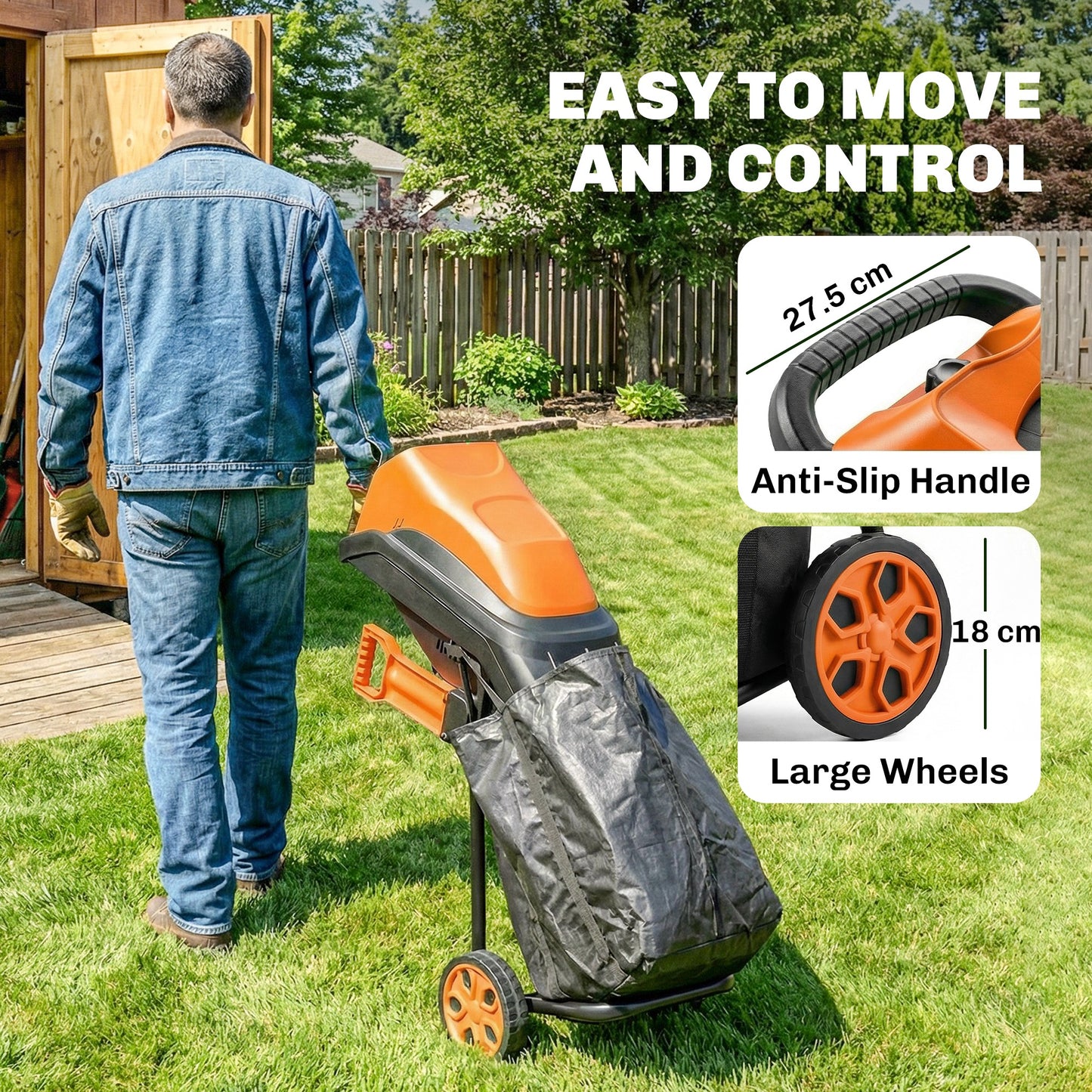 2500W Electric Wood Chipper