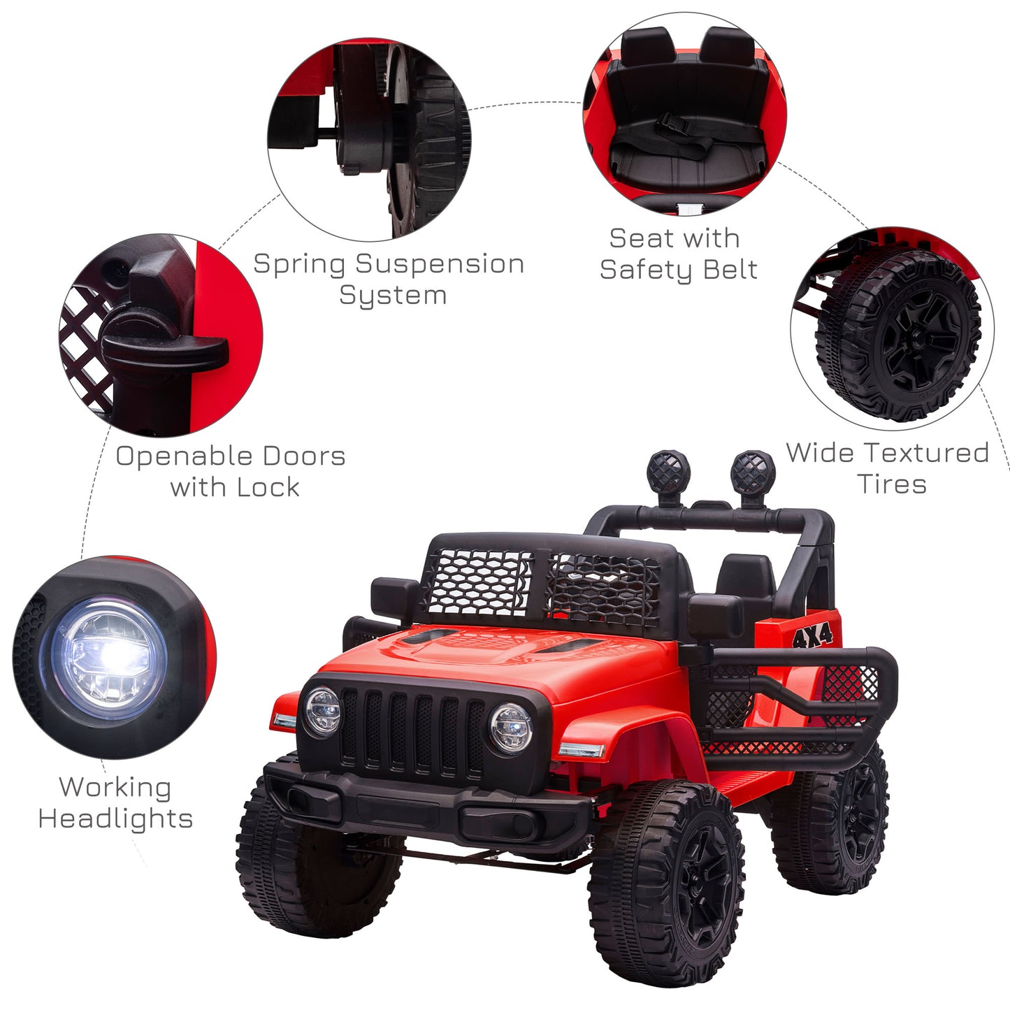 Kids Electric Ride On Car 12V Off Road Toy
