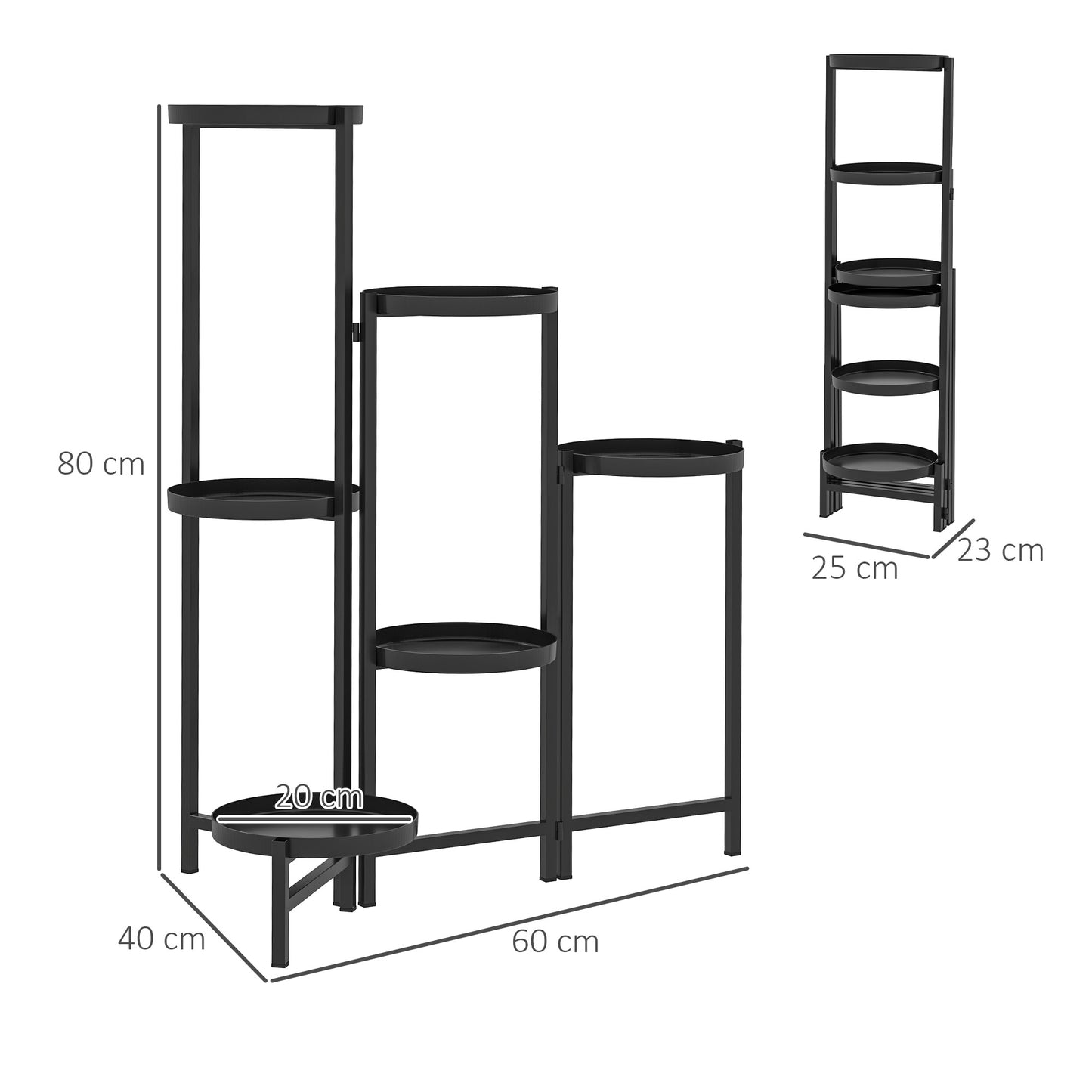 3 Tier Plant Stand Indoor Outdoor (1)