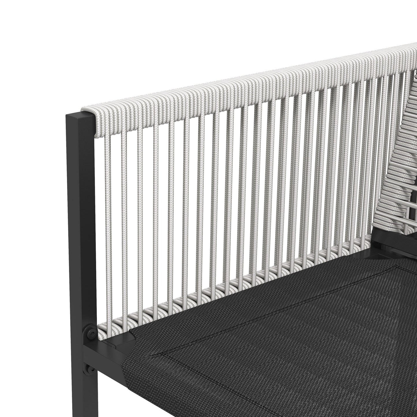 Five-Piece Metal Dining Set, with Folding Back Chairs