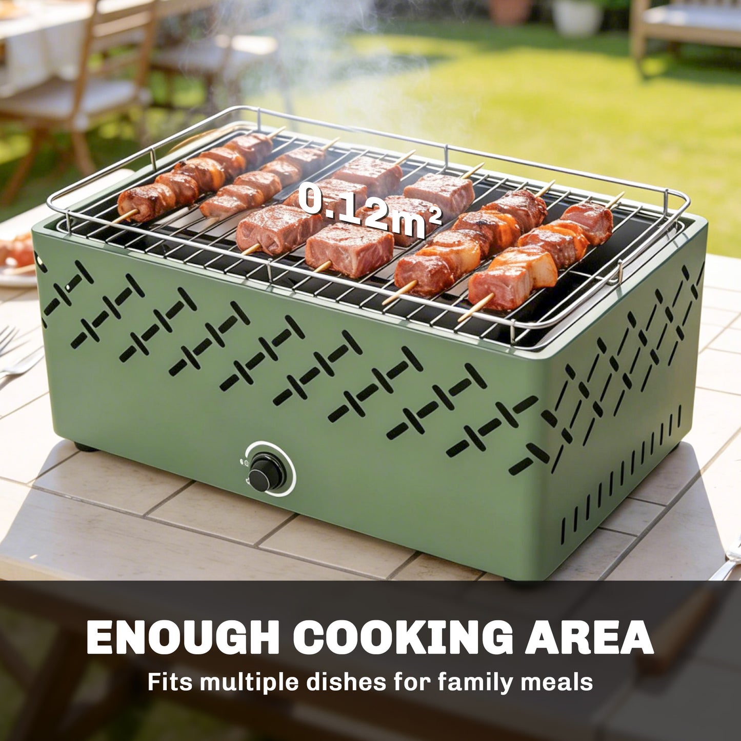 Portable Charcoal BBQ Grill