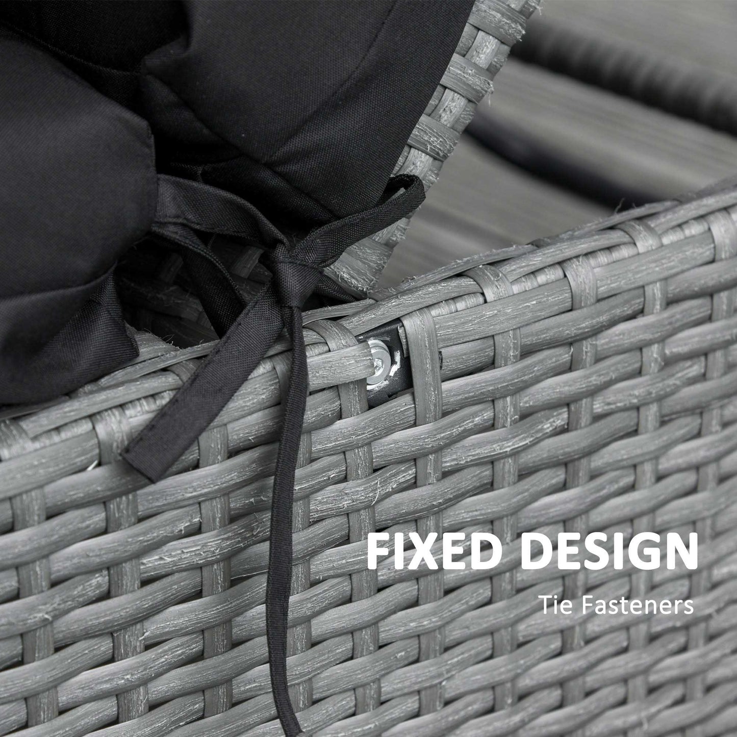 Set of 2 Sun Lounger Cushions