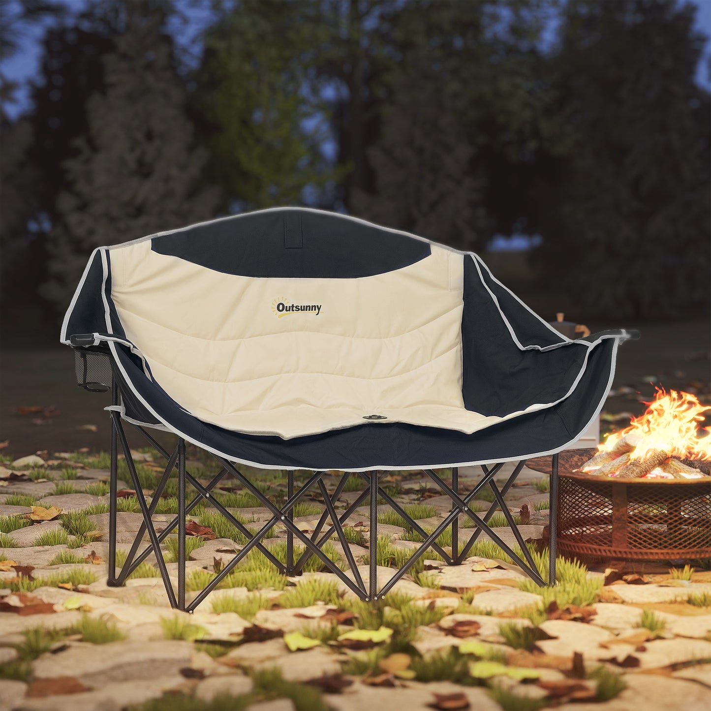 Double Camping Chair for Adults