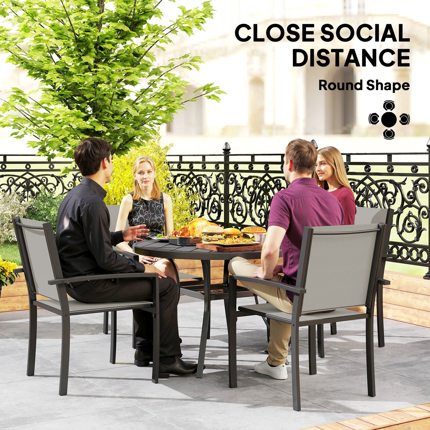 5 Piece Garden Furniture Set
