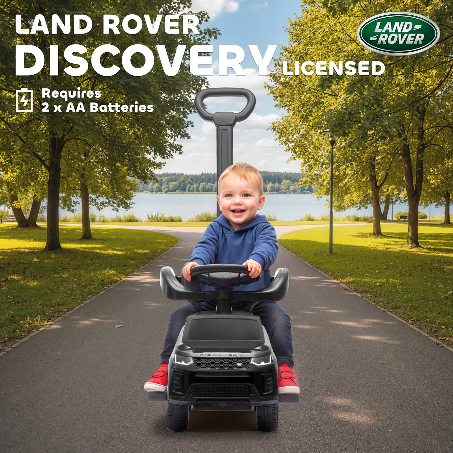 Land Rover Discovery Licensed Baby Push Car