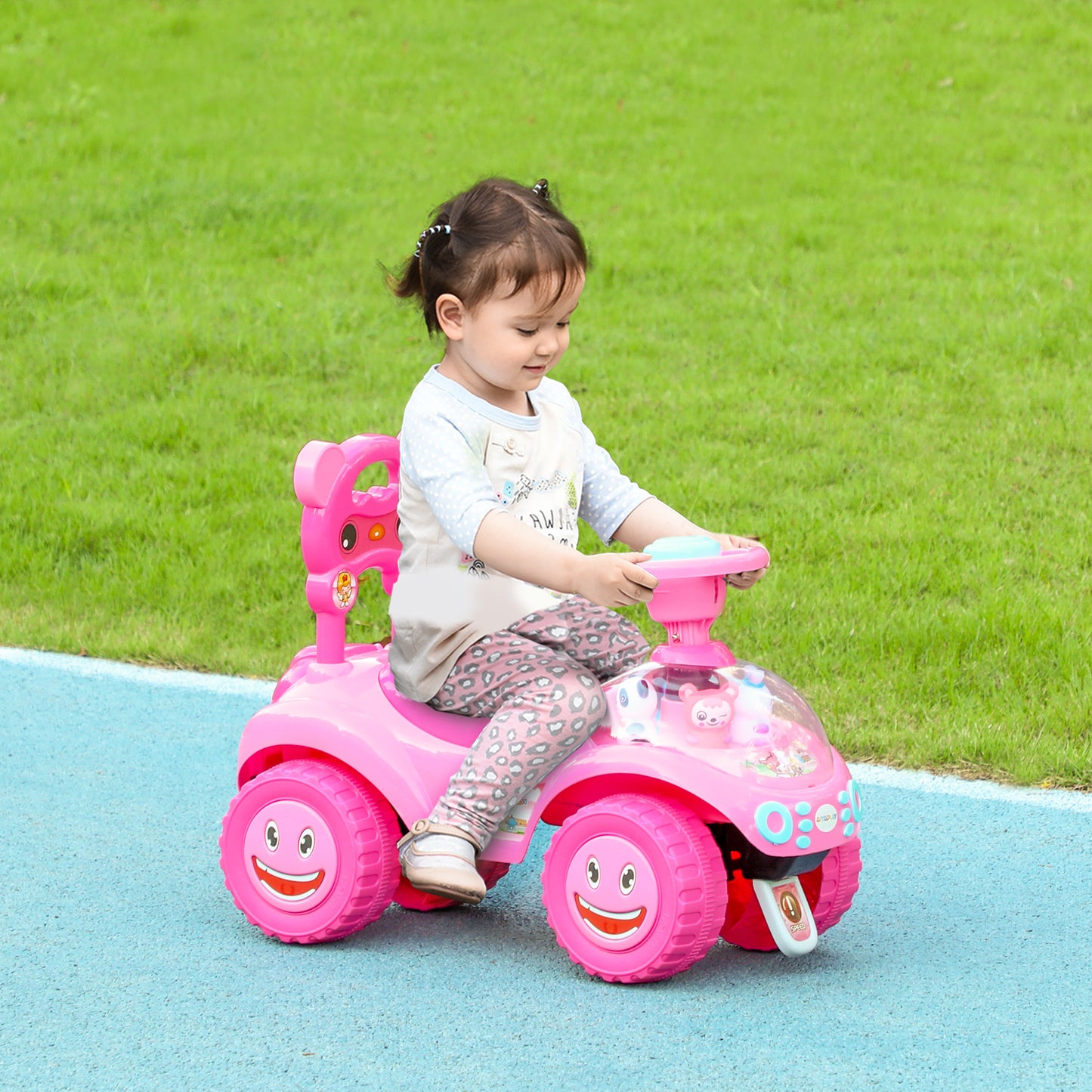 Foot to Floor oddler Ride on Toy w/ Music, Light, Horn