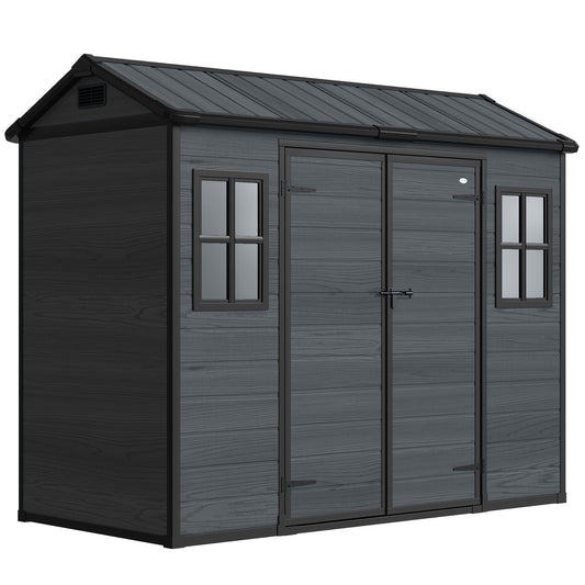 8 x 4 ft Resin Garden Shed