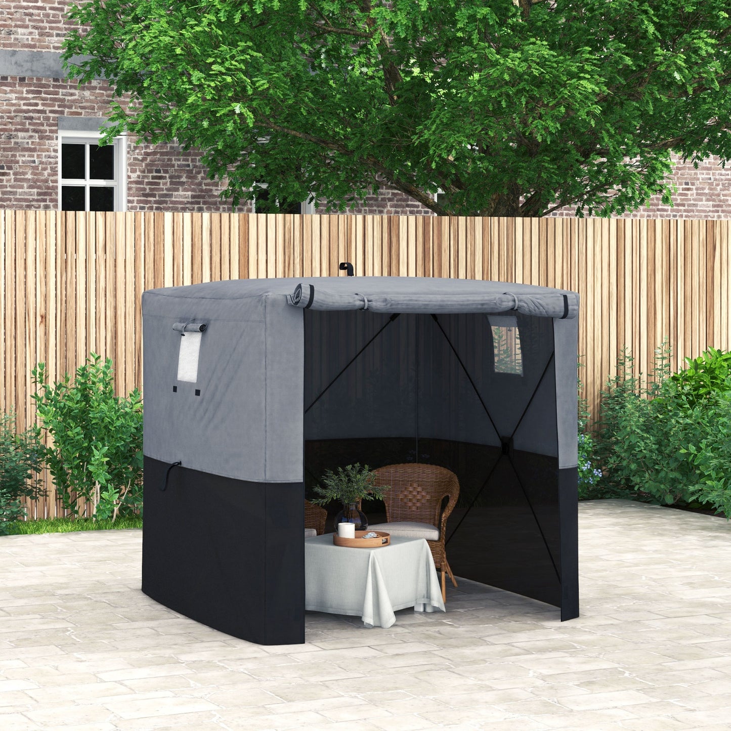 2 x 2m Pop-Up Gazebo, with Accessories