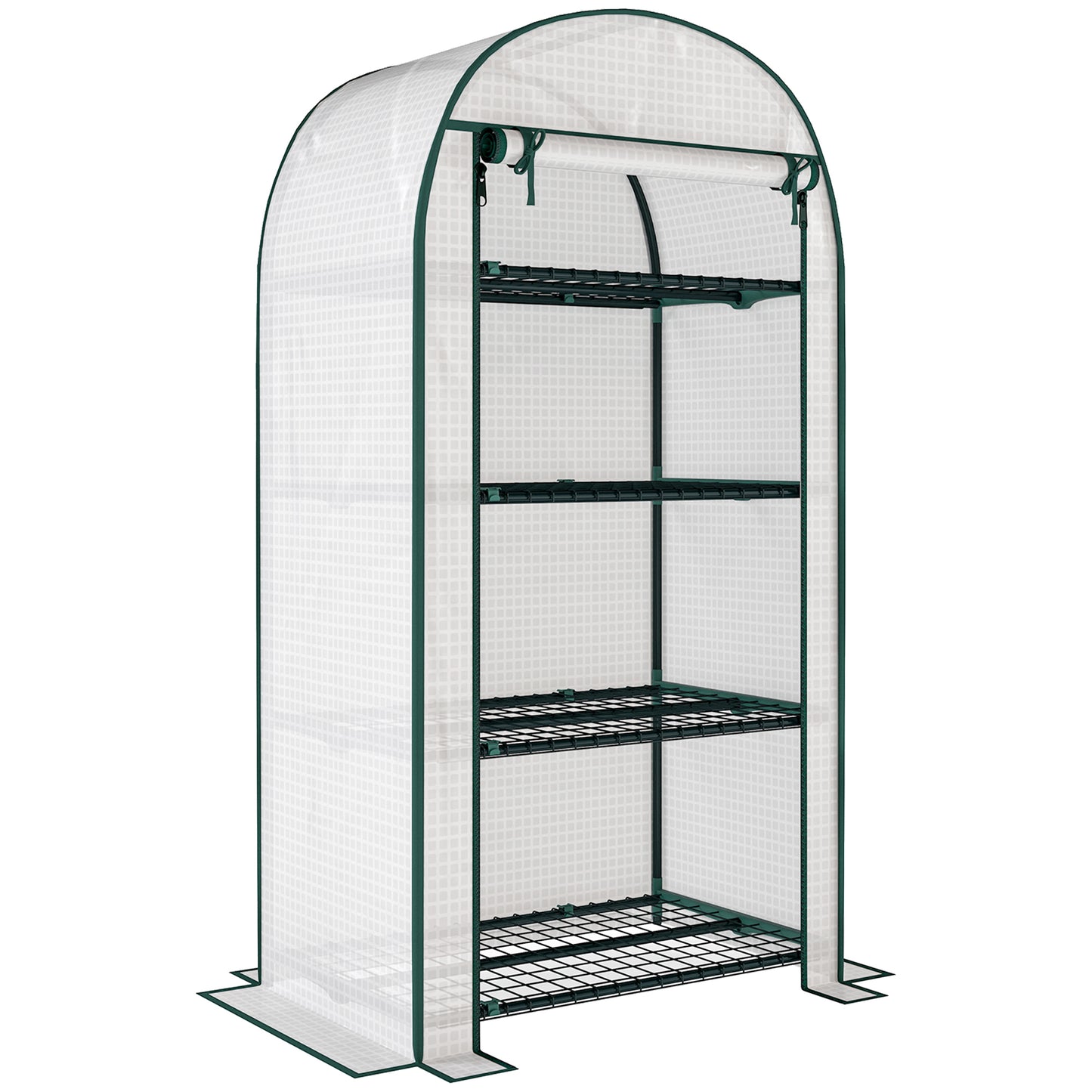 4 Tier Mini Greenhouse for Outdoor