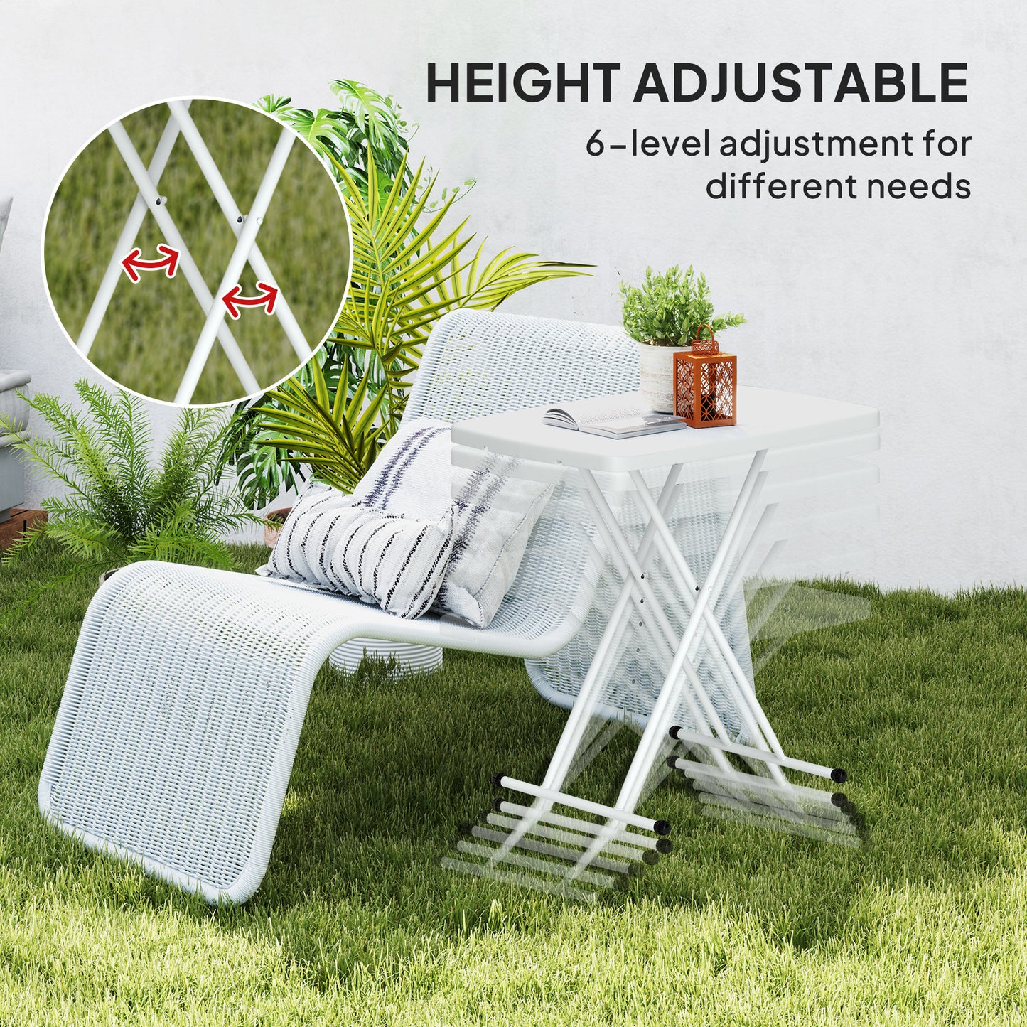 Minimal Folding Outdoor Table