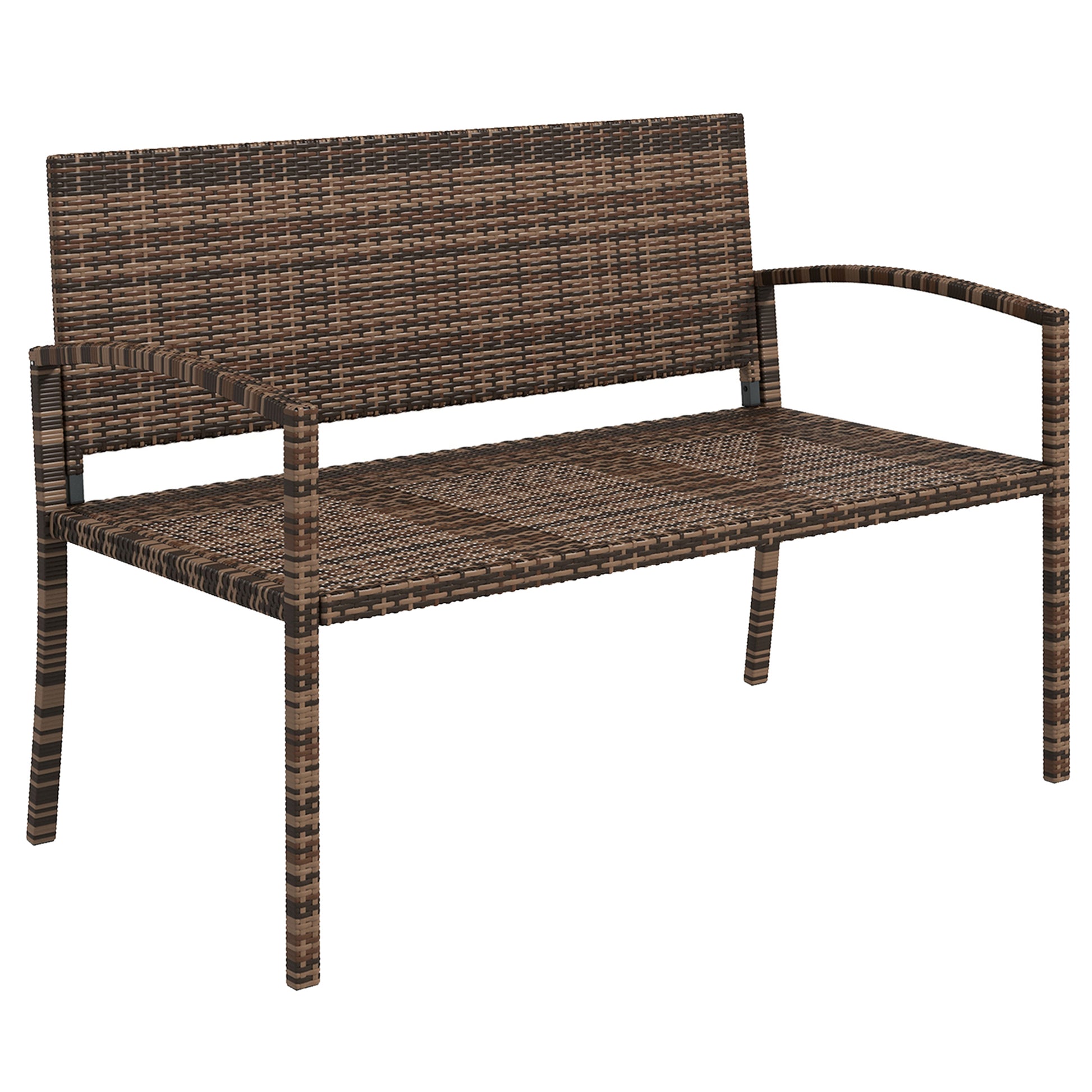 All Weather Wicker Garden Loveseat