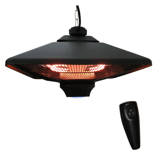 Hanging Electric Patio Heater with 2 Power Settings