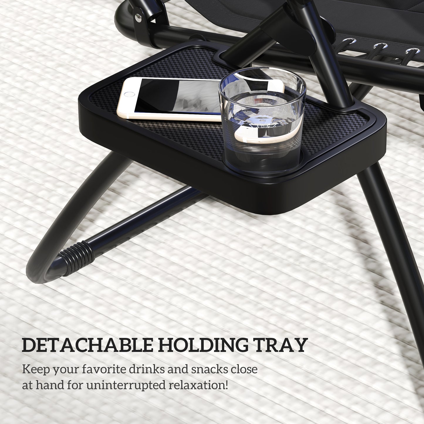Zero Gravity Lounger Chair Set of 2
