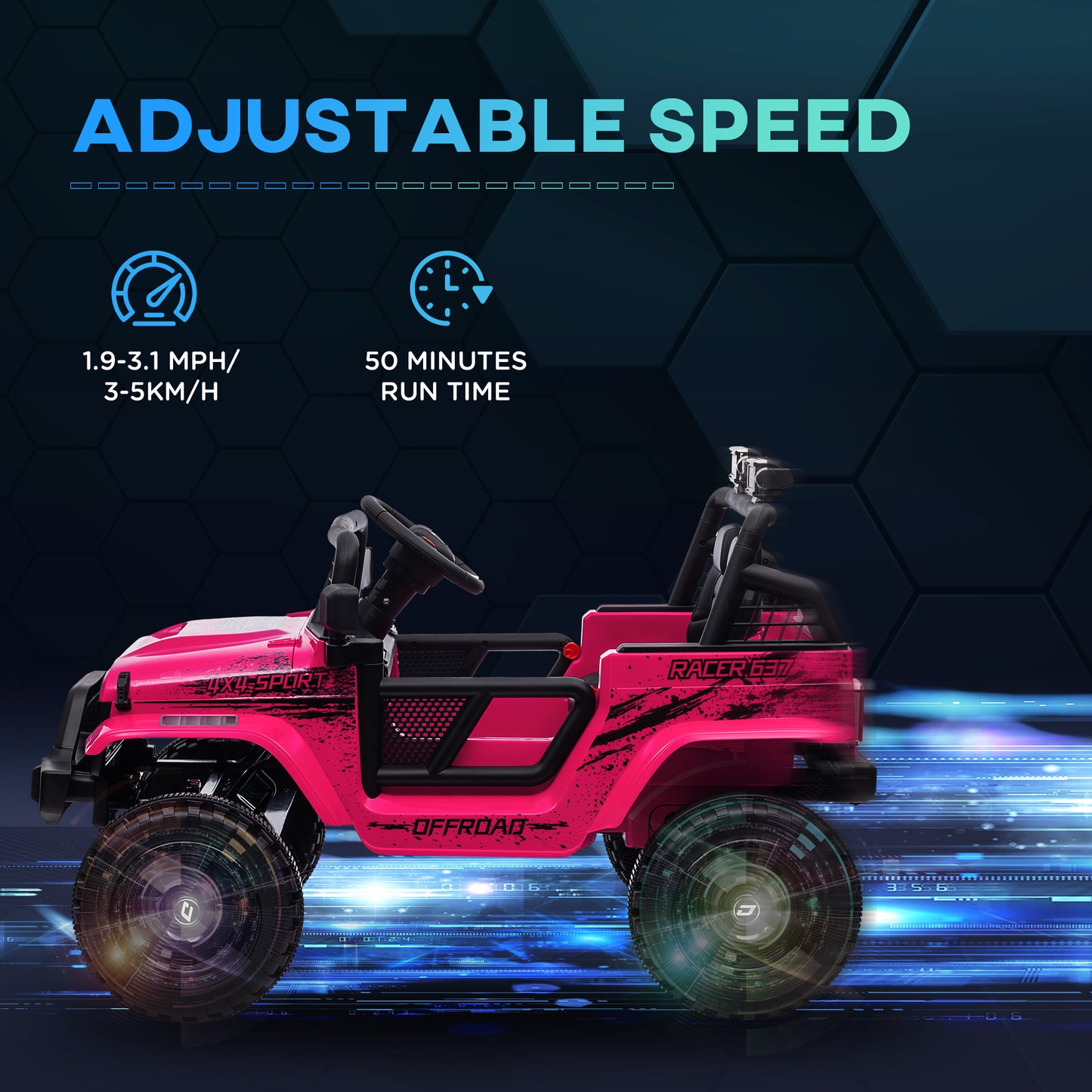 12V Battery Powered Kids Ride-On Car