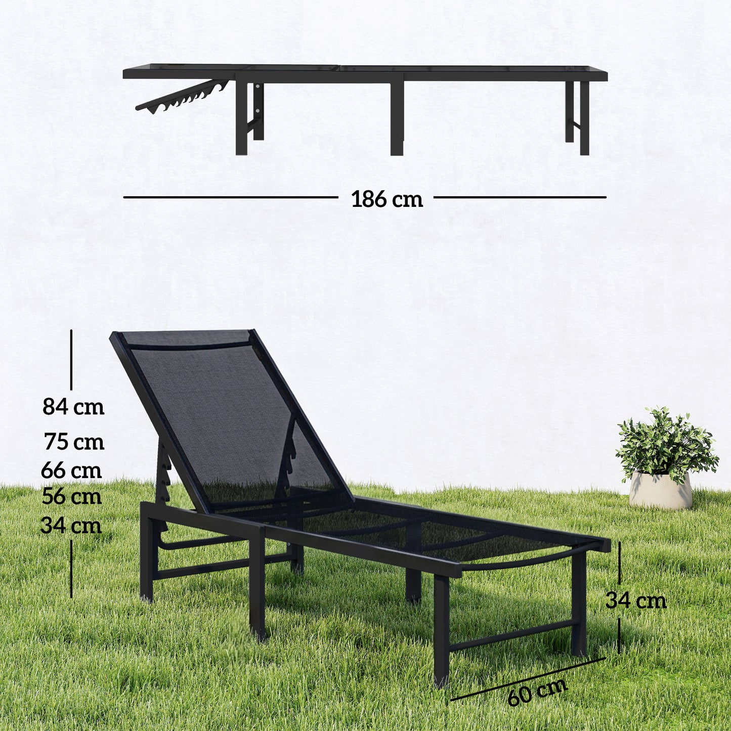 Reclining Sun Lounger