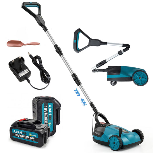 18V Cordless Lawnmower with 2 x 4Ah Batteries & Charger
