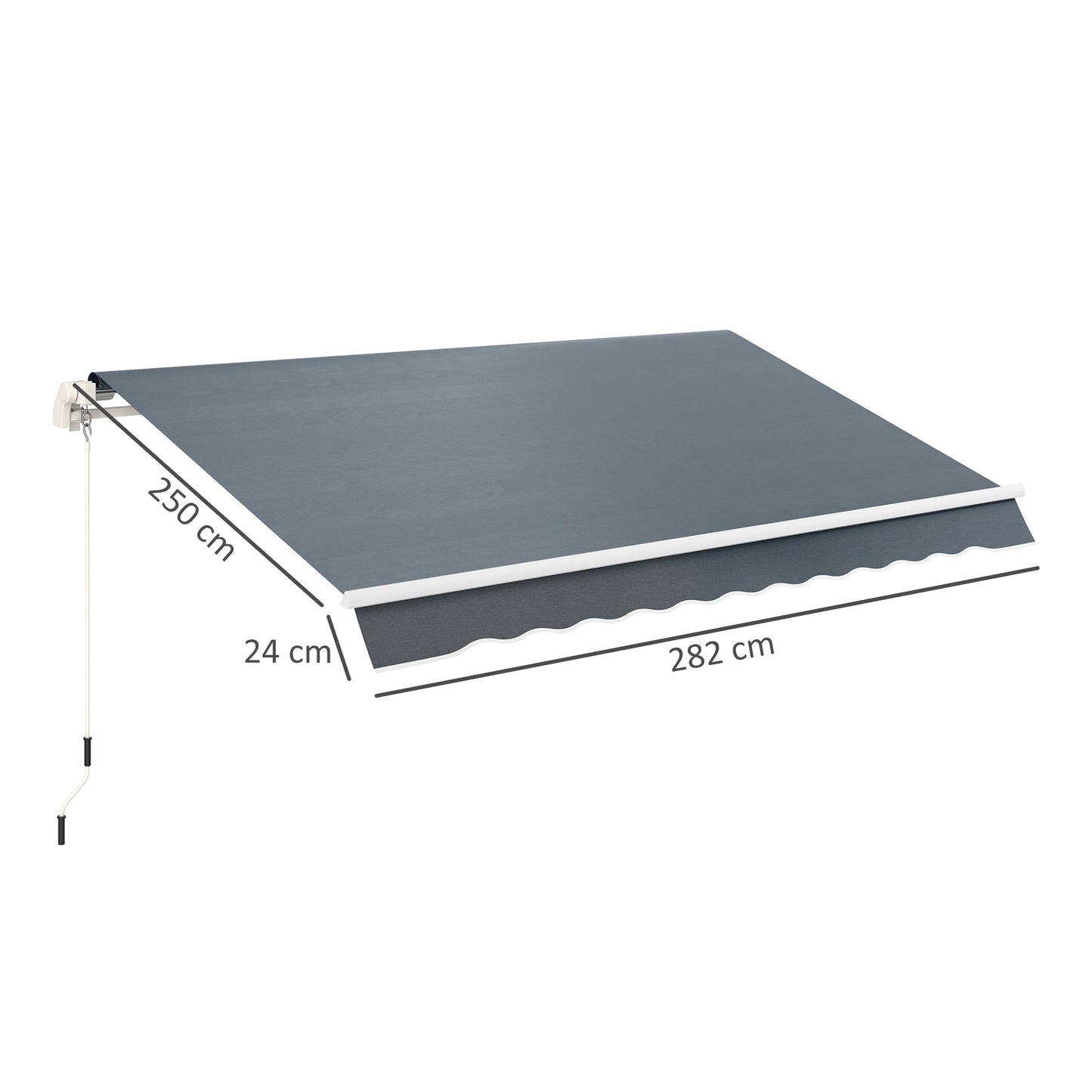 Awning Replacement Canopy, Water Resistant UPF 50+ Sun Shade Cover