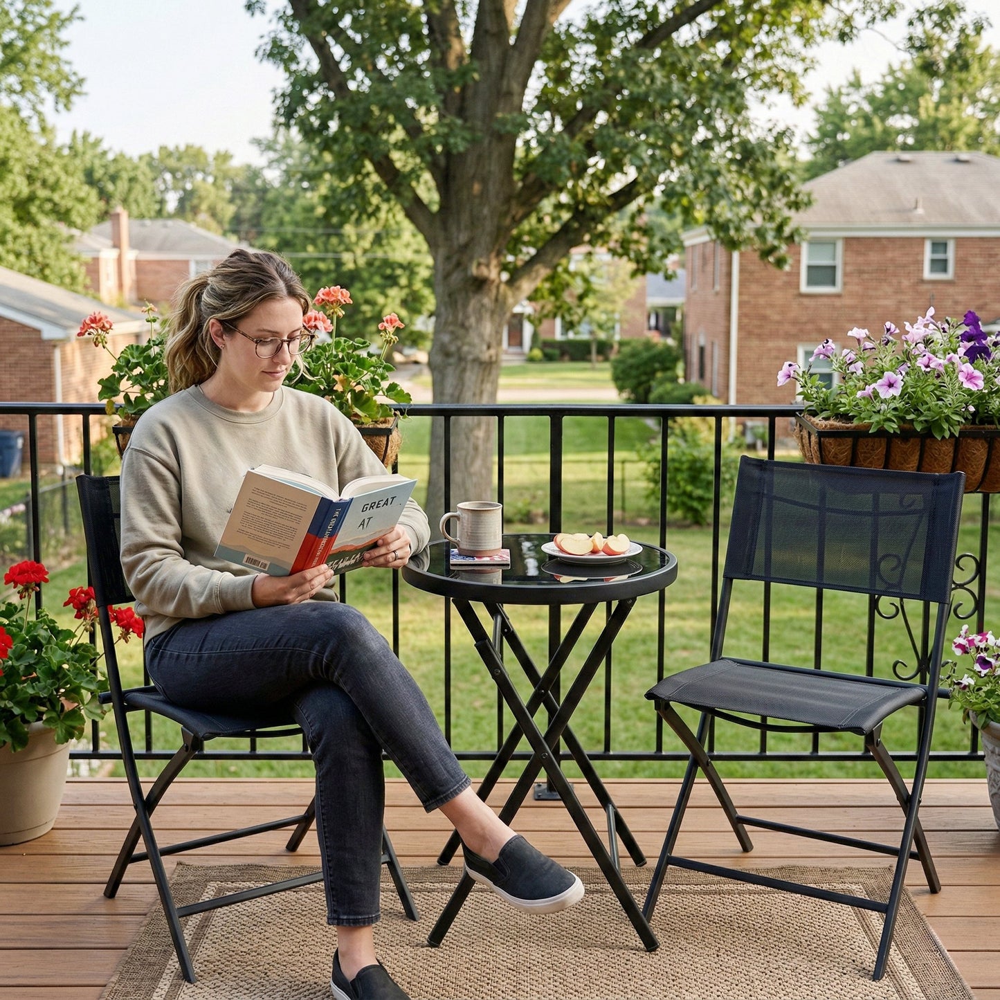 3 Pieces Outdoor Bistro Set (1)