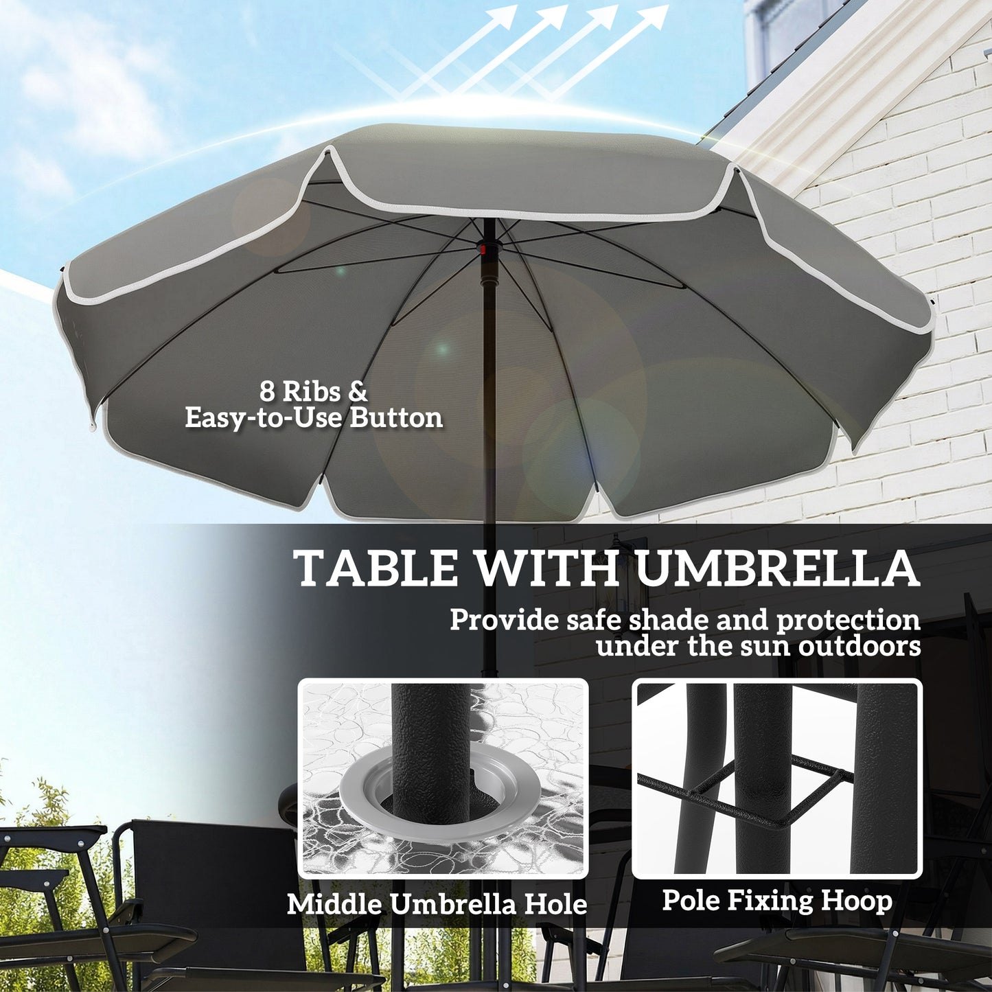 4 Seater Garden Furniture Set (2)