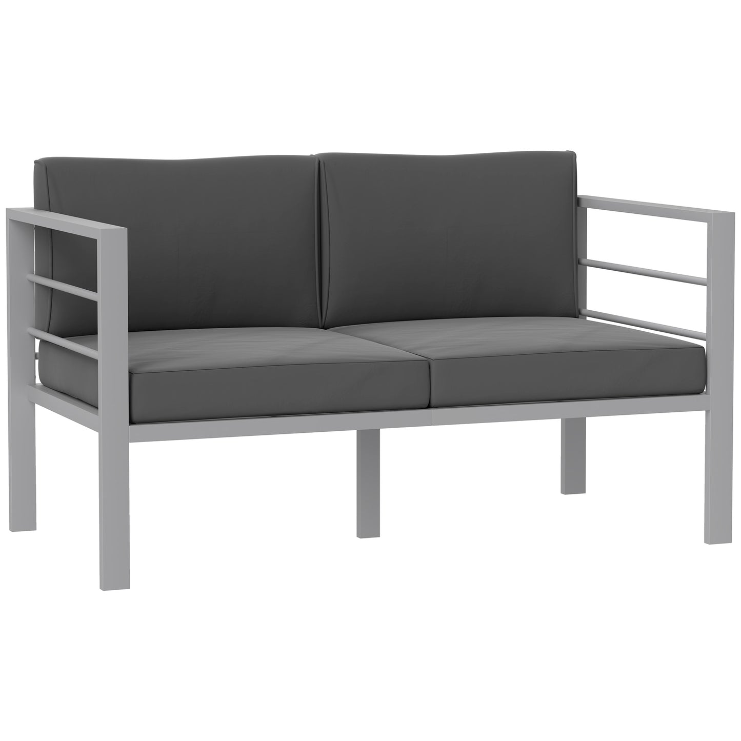 Two-Seater Aluminium Garden Sofa