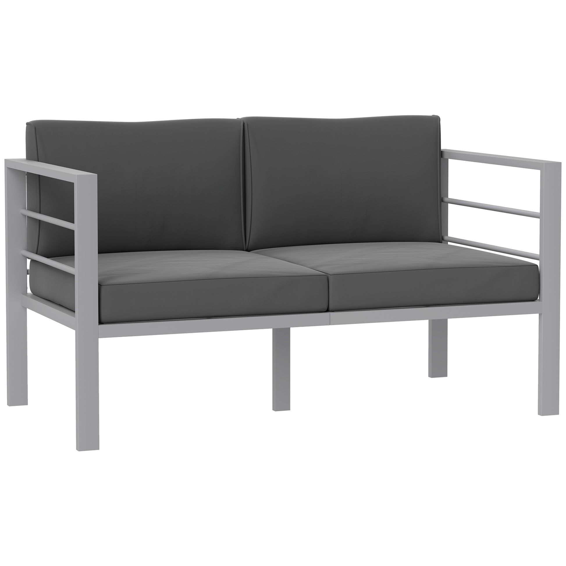 Two-Seater Aluminium Garden Sofa