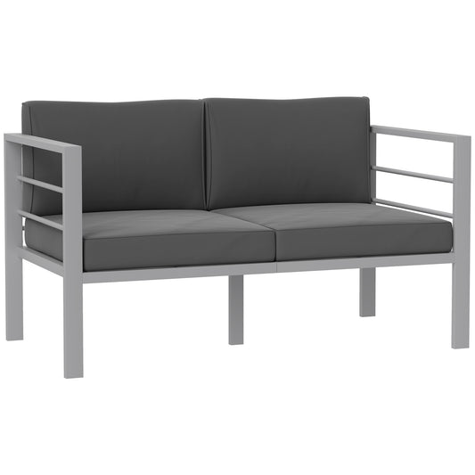 Two-Seater Aluminium Garden Sofa