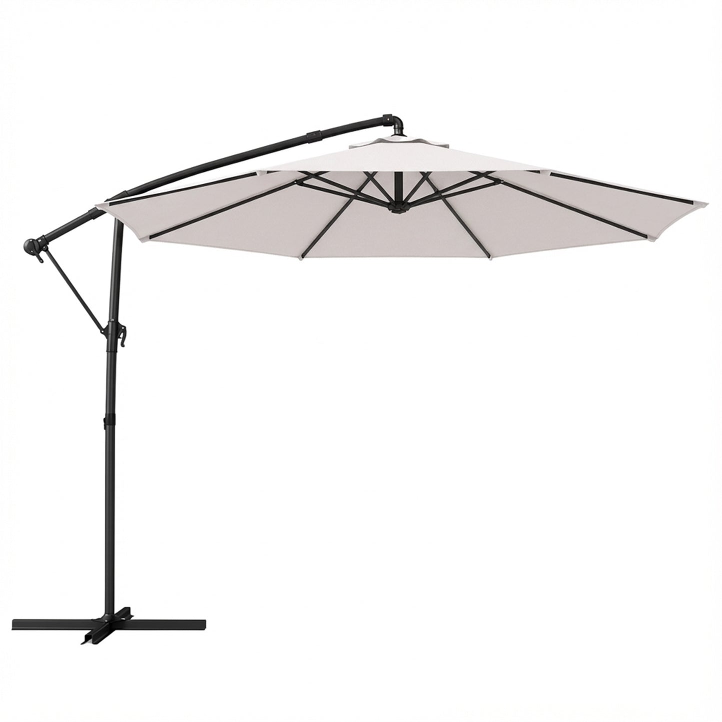 3 m Garden Cantilever Parasol with Cover