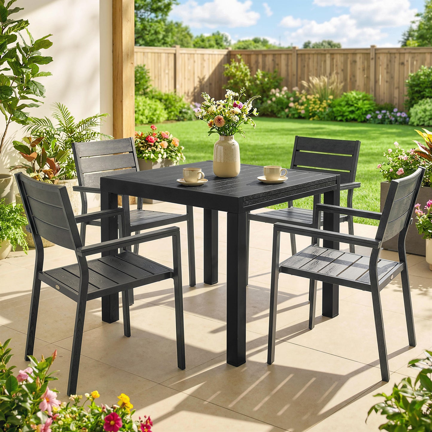Extending Garden Table for 4-6