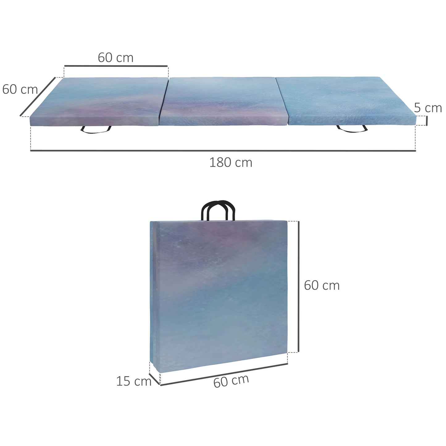 6FT Foldable Gymnastics Mat