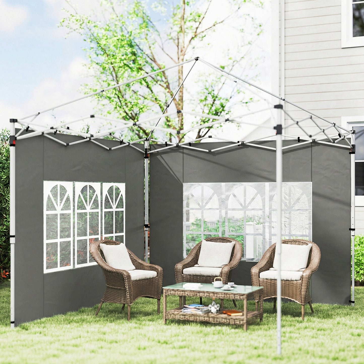 Gazebo Side Panels, Sides Replacement with Window