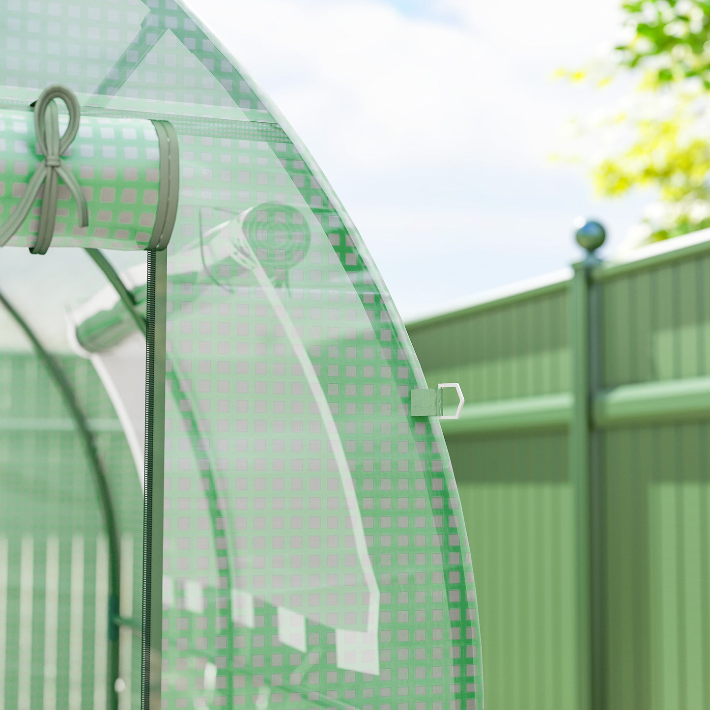 Walk in Polytunnel Greenhouse