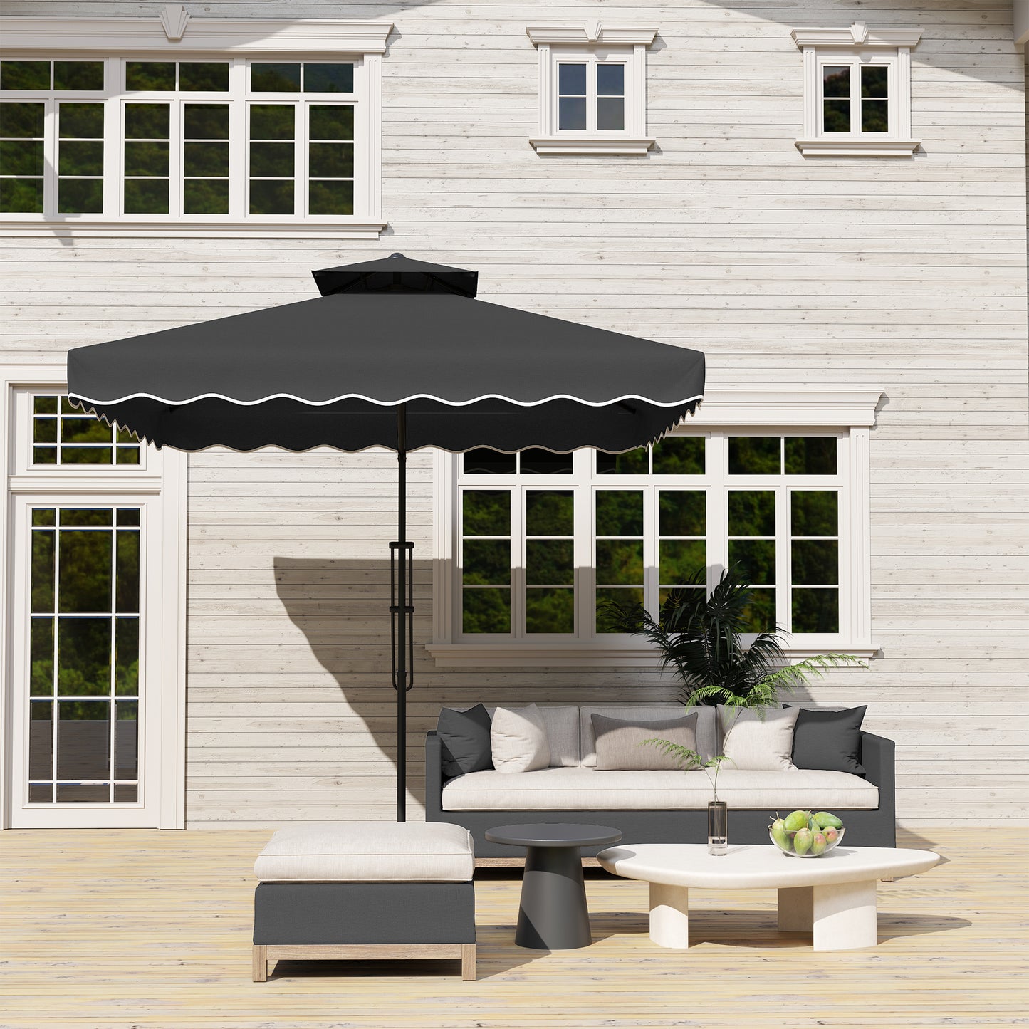 2.5m Cantilever Parasol with Easy Lever