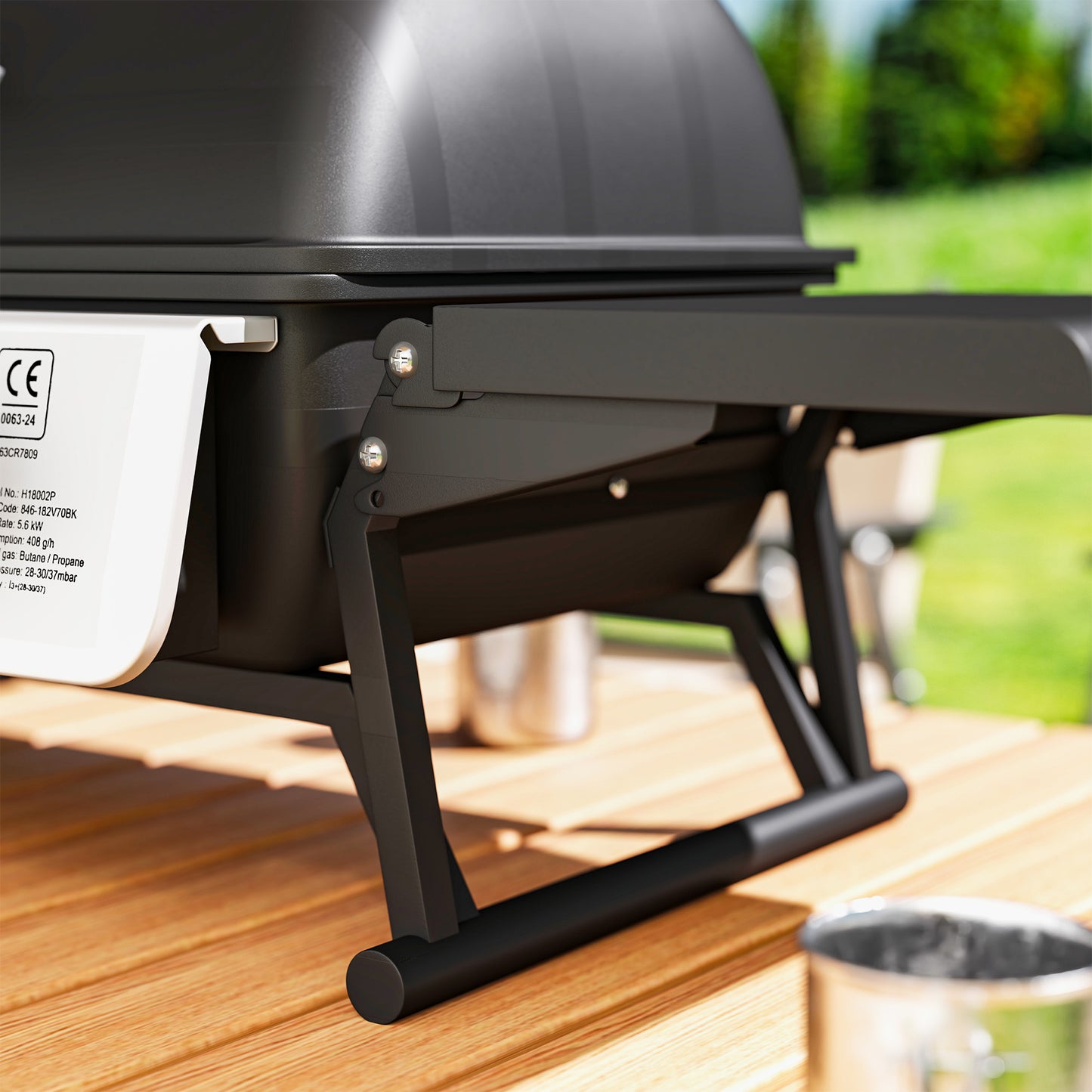Two-Burner Compact Gas Grill