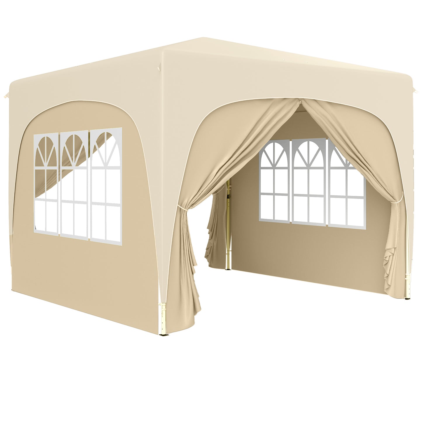 3 x 3m Pop-Up Gazebo Shelter, with Accessories