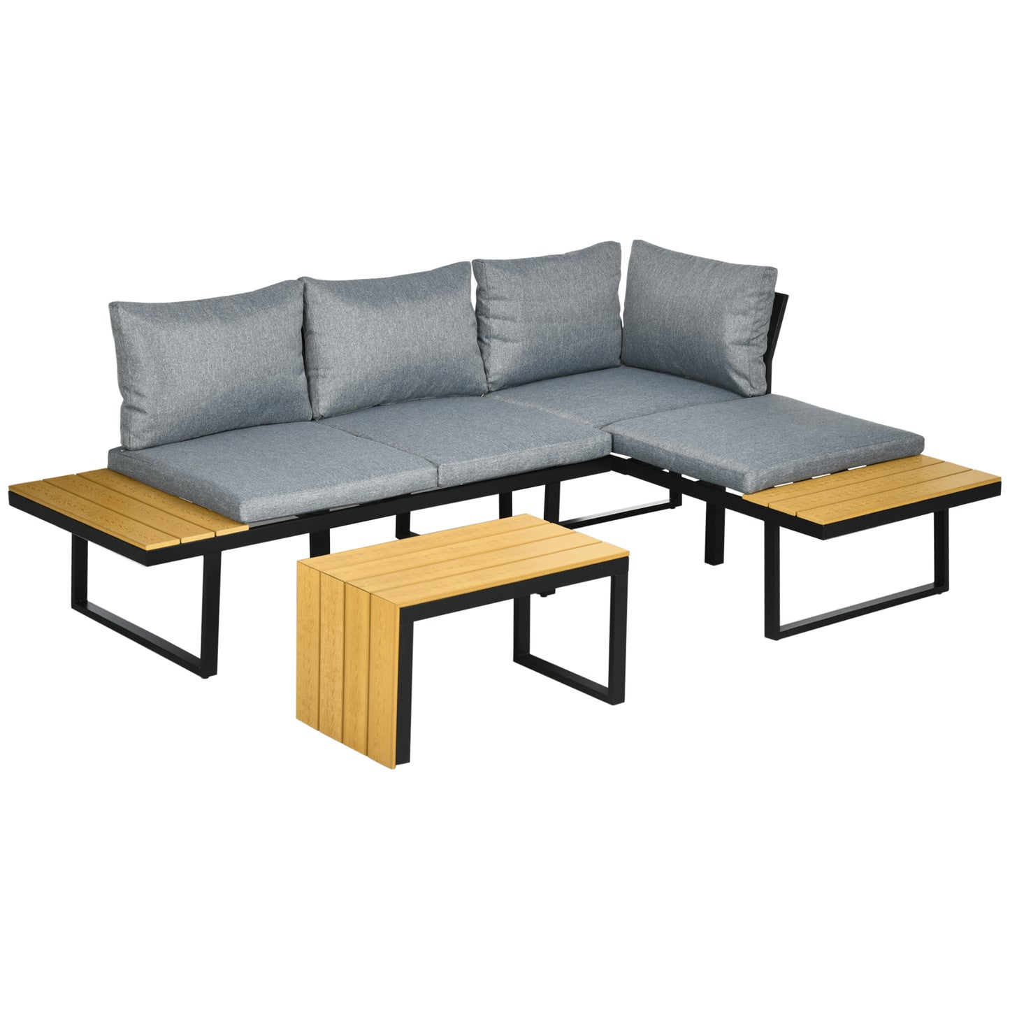 3 Pieces Patio Furniture Set