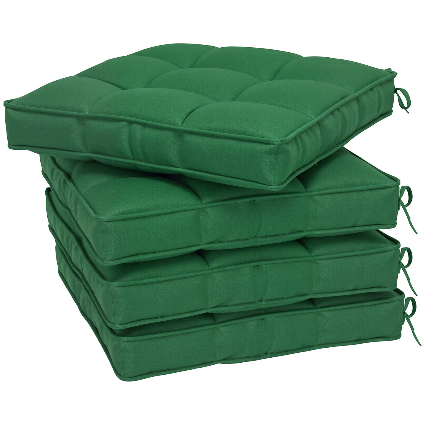 Set of 4 42 x 42cm Outdoor Seat Cushions