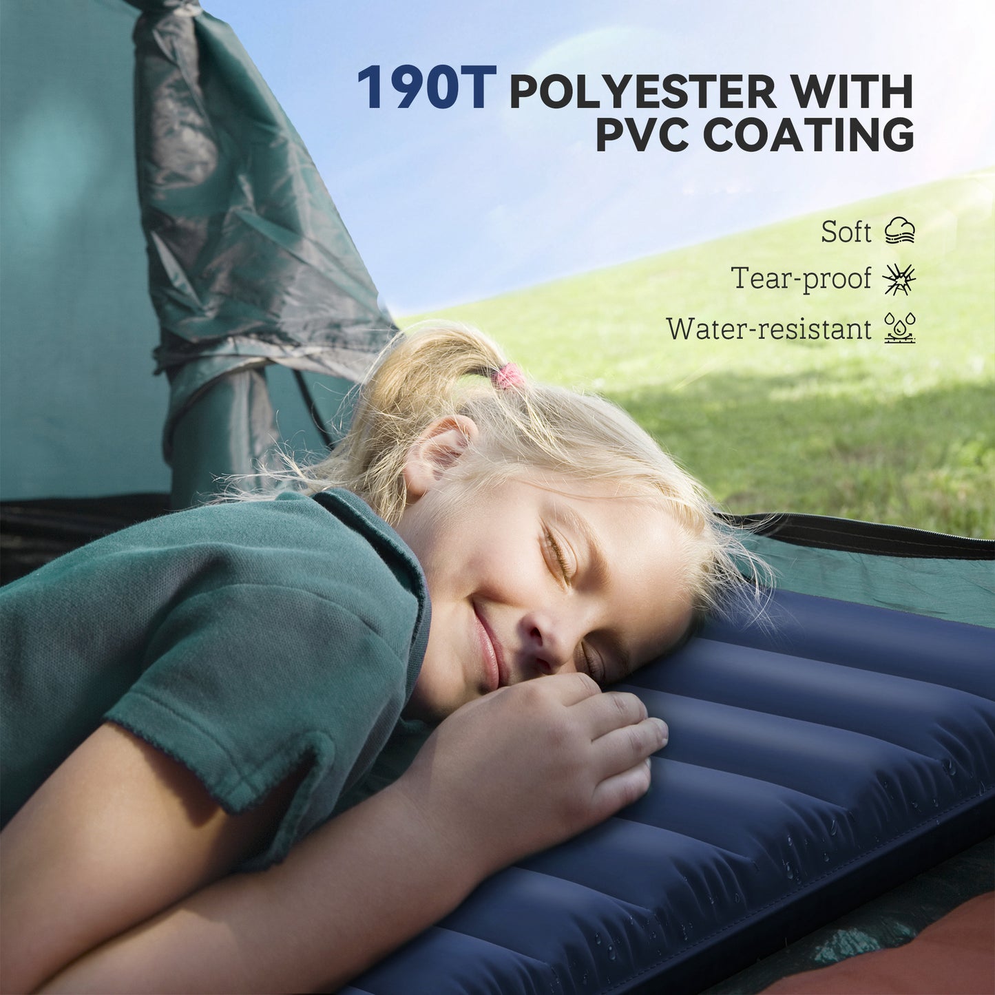 2 Person Camping Inflatable Mattress