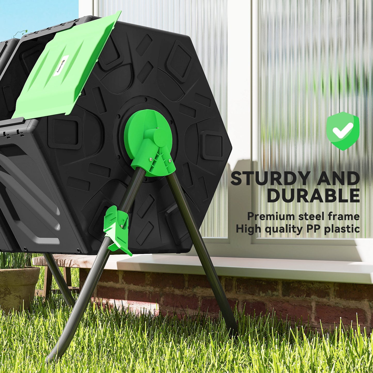 130L Double Chamber Composter
