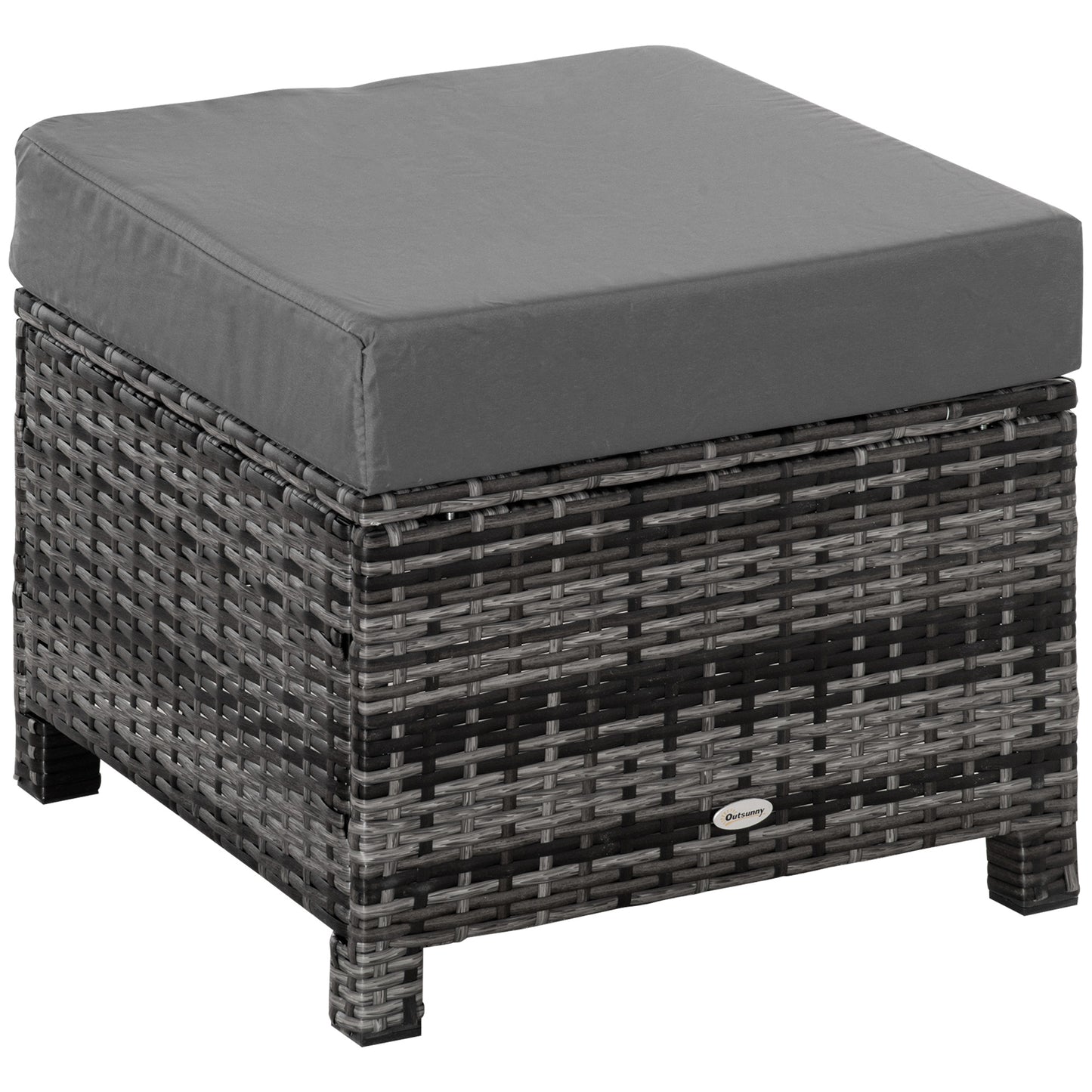 Rattan Footstool Wicker Ottoman