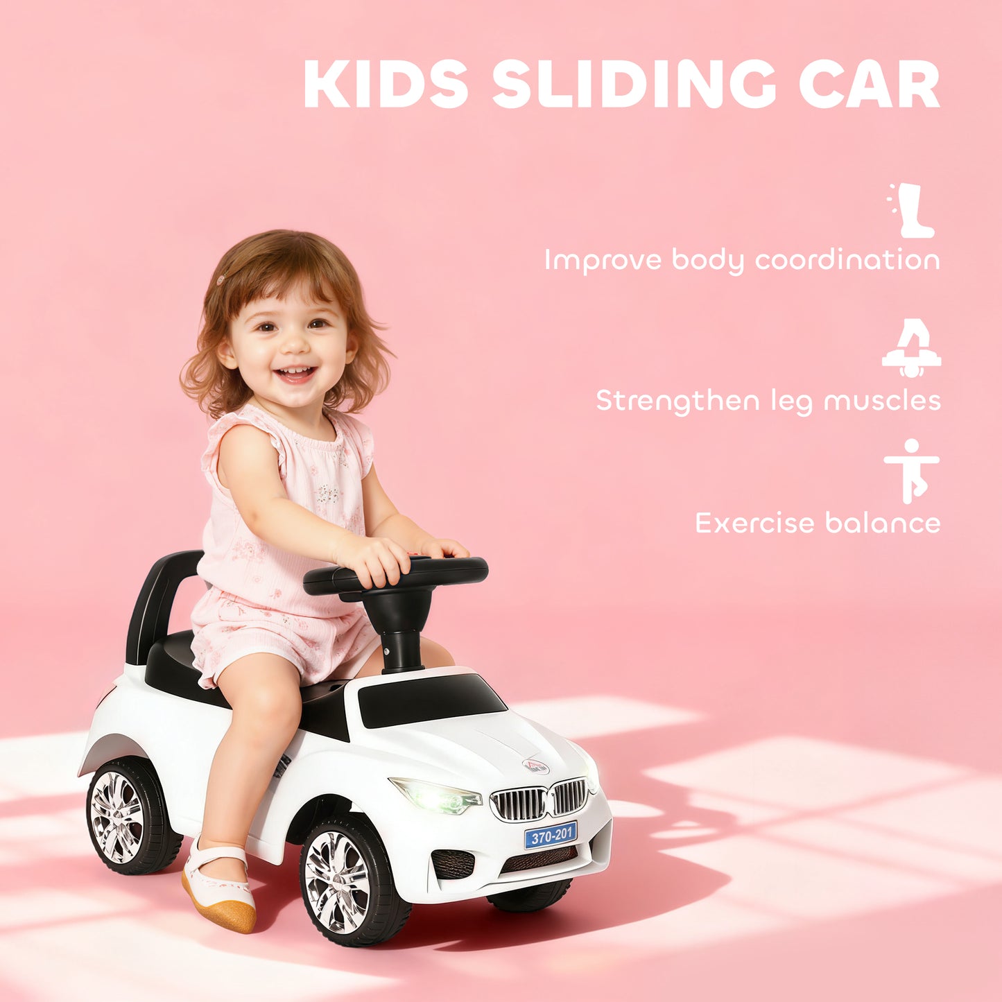 Ride on Car Baby Toddler Walker Foot to Floor Sliding Car Slider