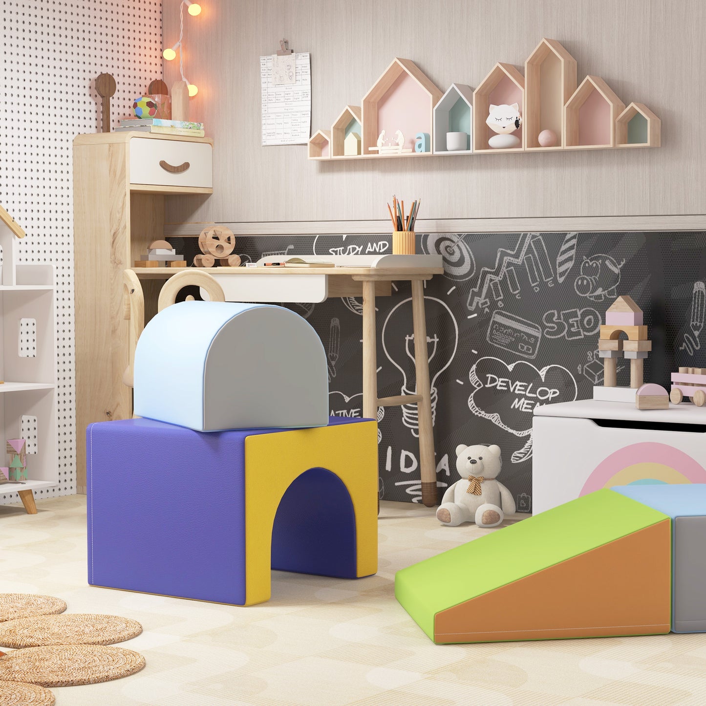 4-Piece Soft Play Set for Toddlers