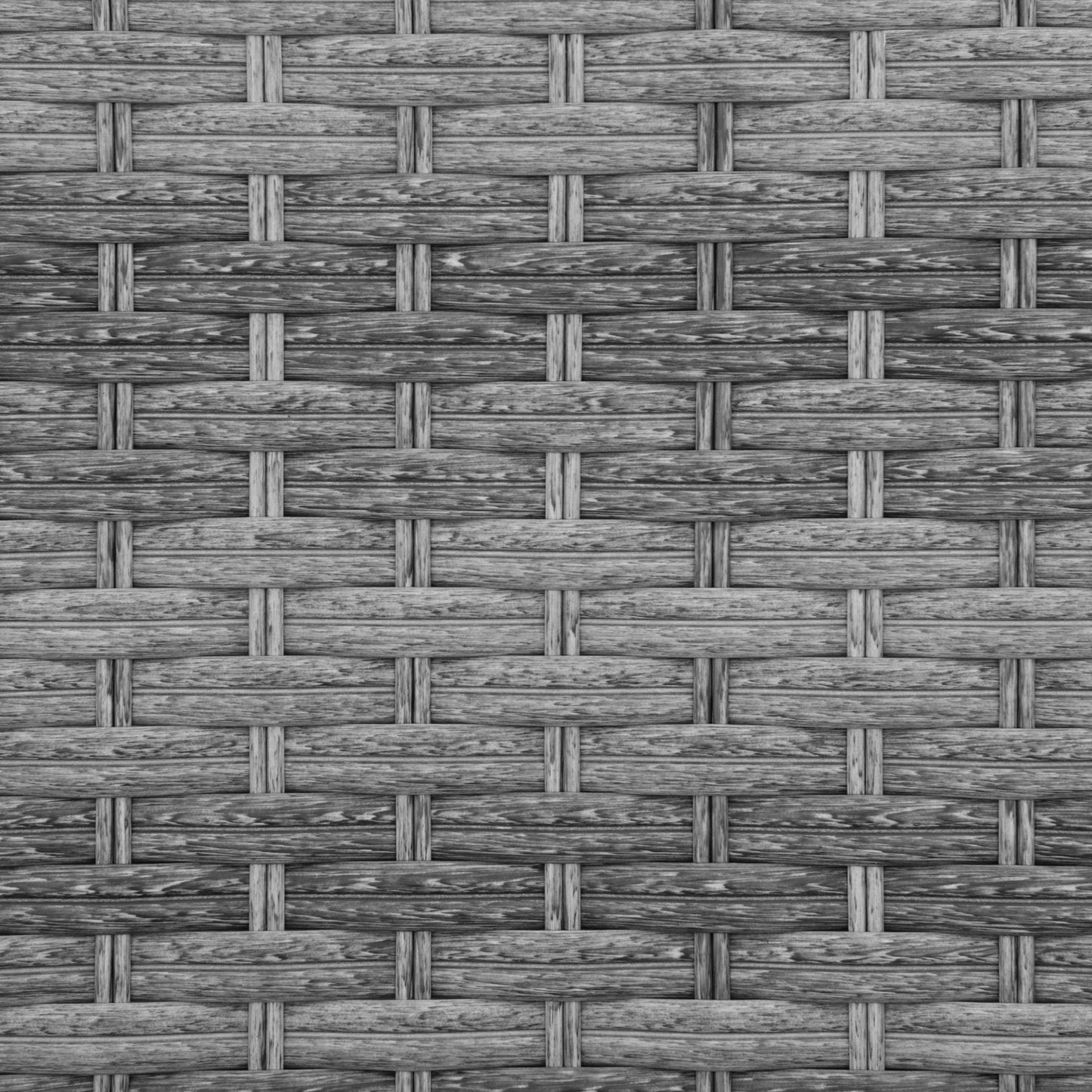 PE Rattan Sun Loungers set of 2 with Cushion