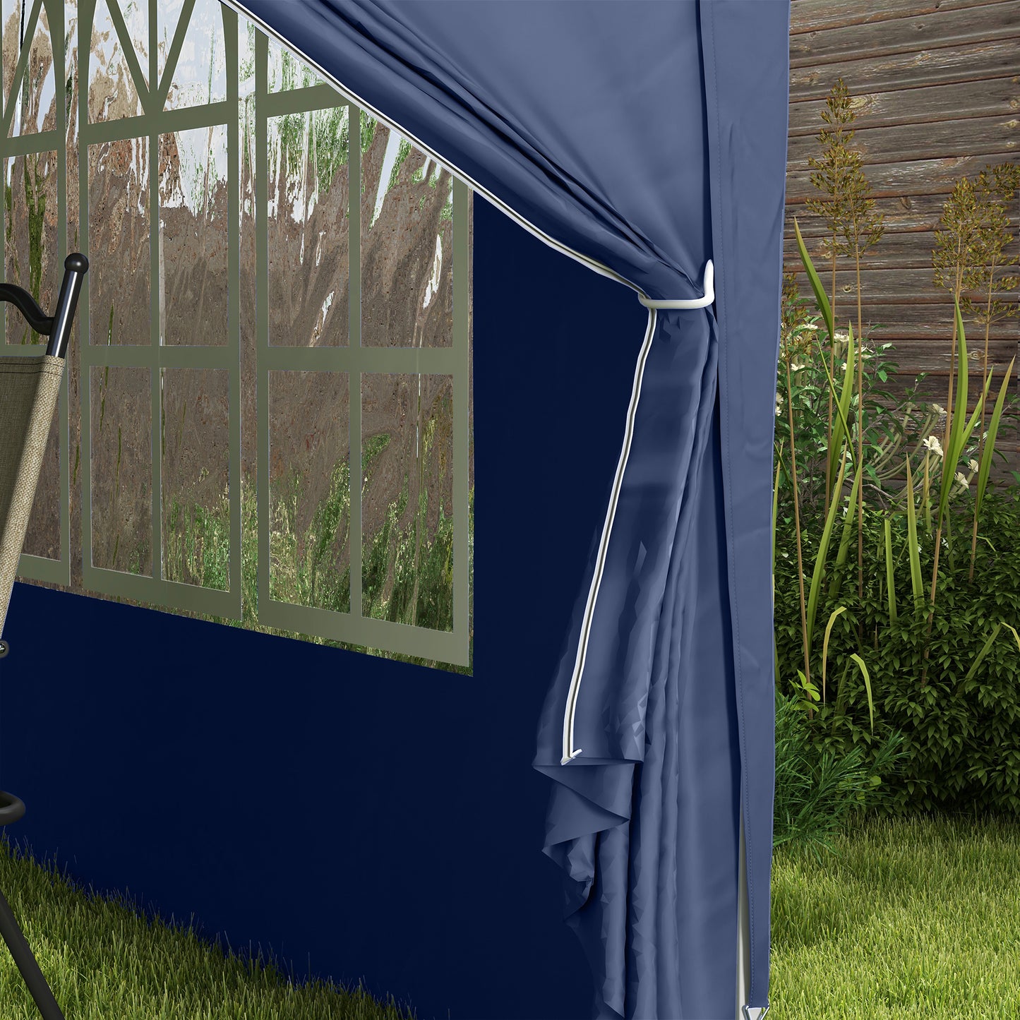 3 x 3 m Garden Pop Up Gazebo, Wedding Party Tent Marquee