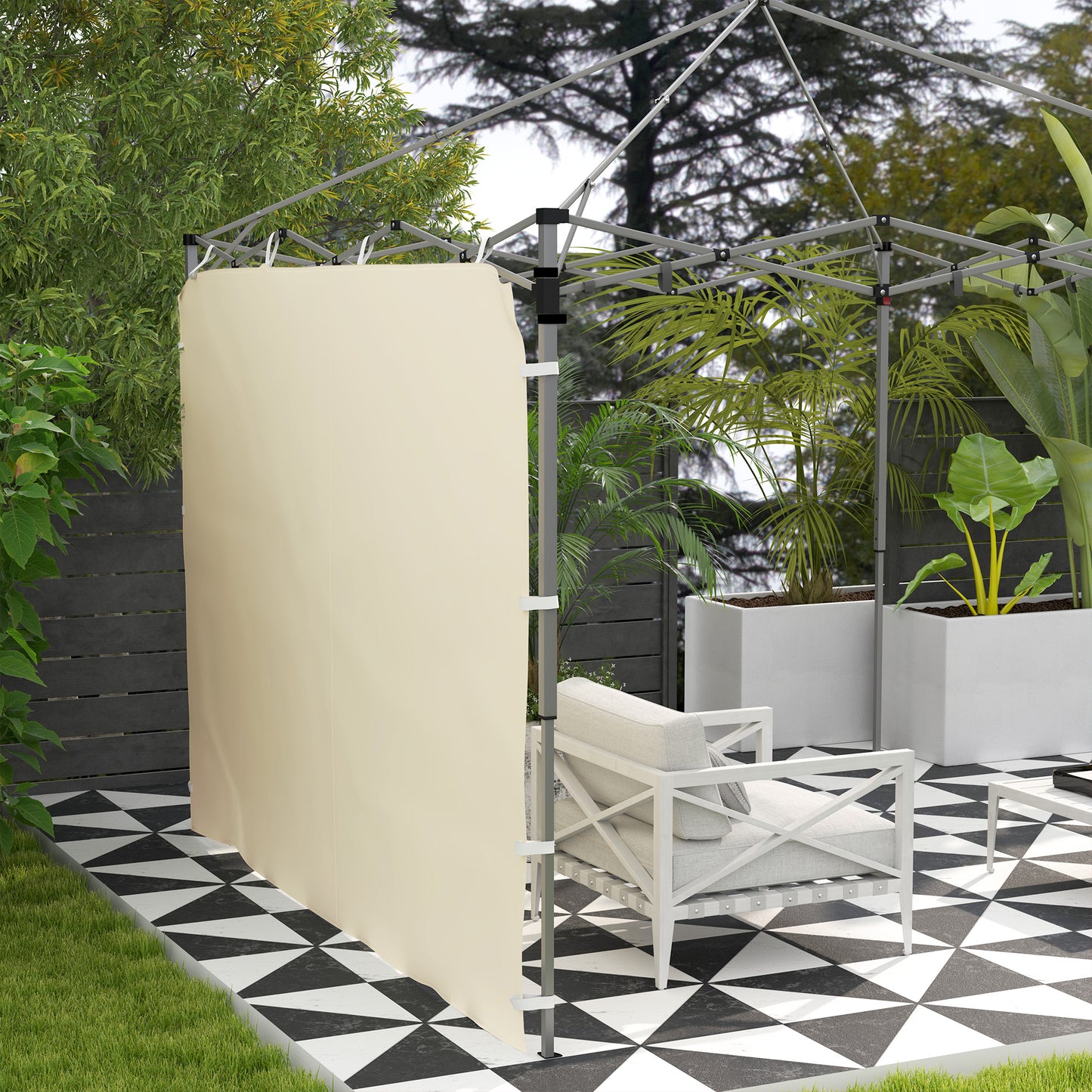 195 x 295cm Replacement Gazebo Sidewall
