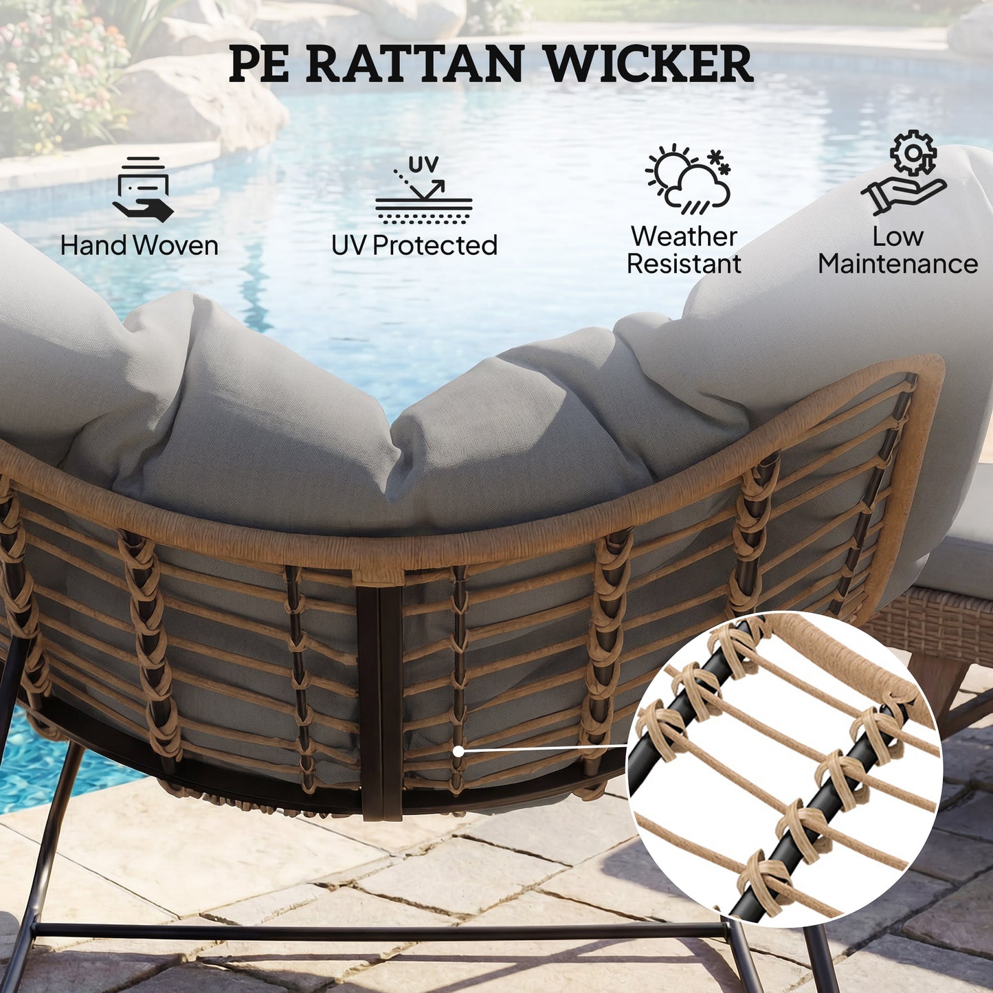 Indoor Outdoor Rocking Chair