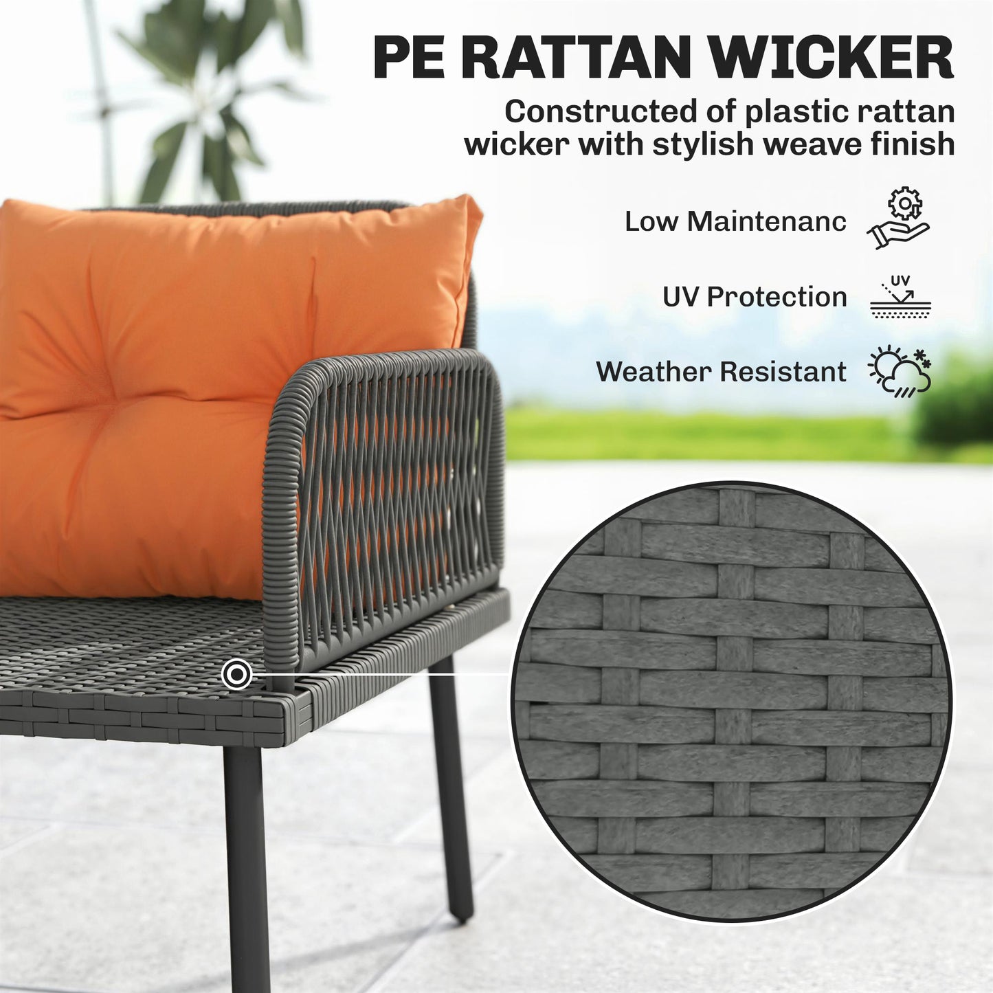 6 Piece Rattan Garden Furniture Set (1)
