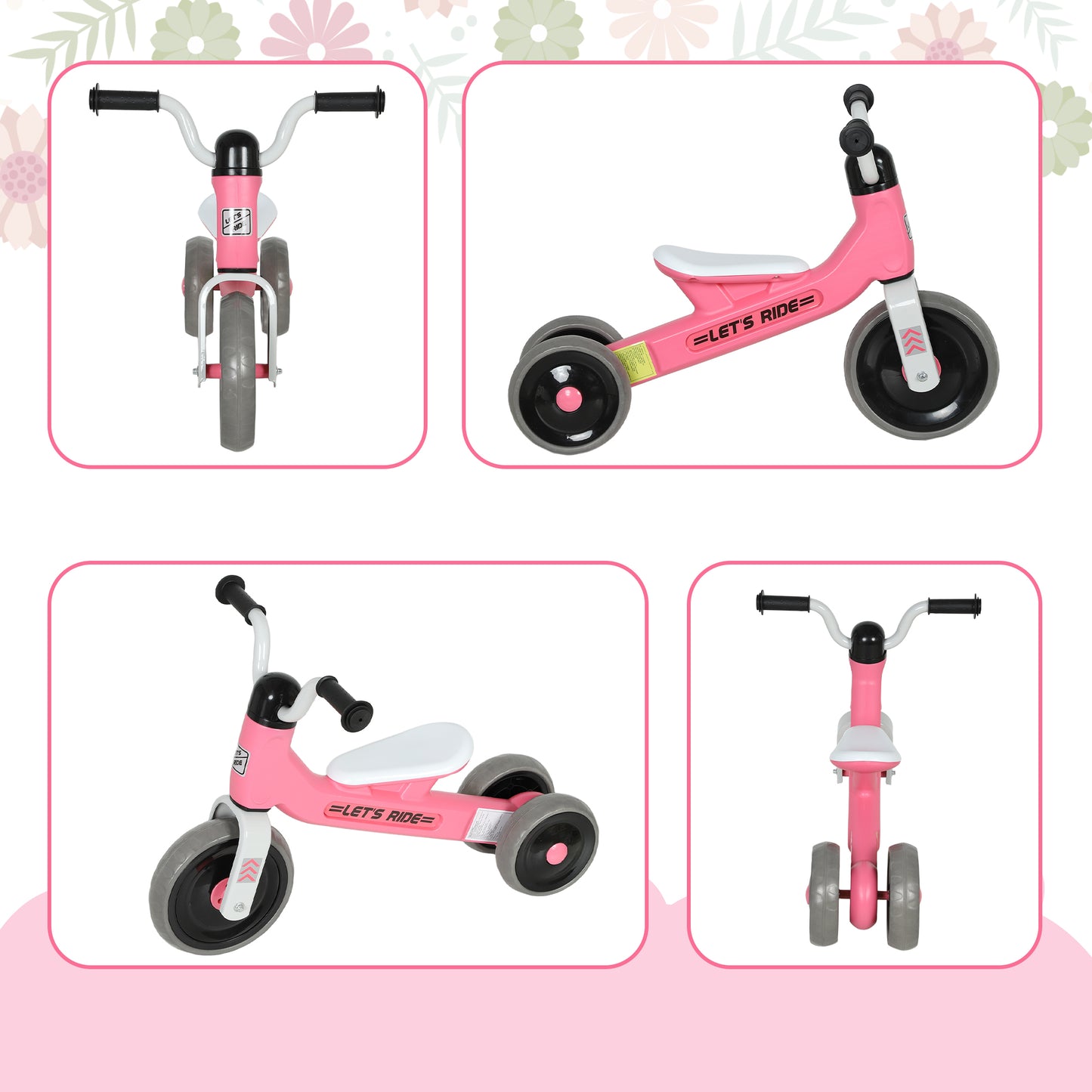 Toddler Balance Bike with No Pedal