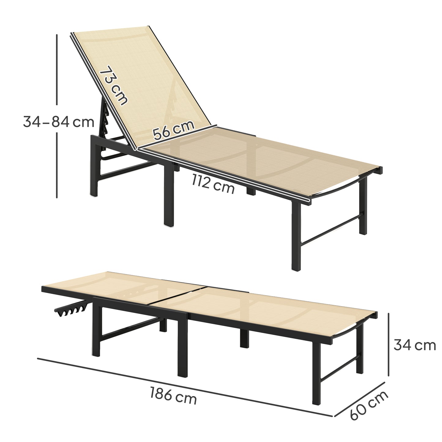 Reclining Sun Lounger